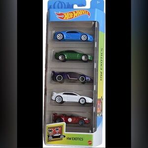 GTN33 HW Exotics 5-Pack Assorted Colors